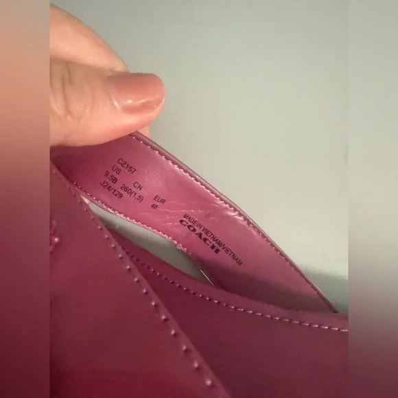 COACH FLAT SANDALS 9.5 - Picture 6 of 11